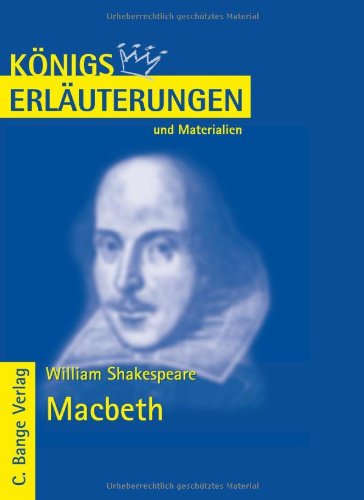 Königs Erläuterungen und Materialien, Bd.117, Macbeth - Shakespeare, William
