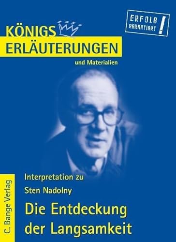 Beispielbild fr Knigs Erluterungen und Materialien, Bd.427, Die Entdeckung der Langsamkeit zum Verkauf von medimops