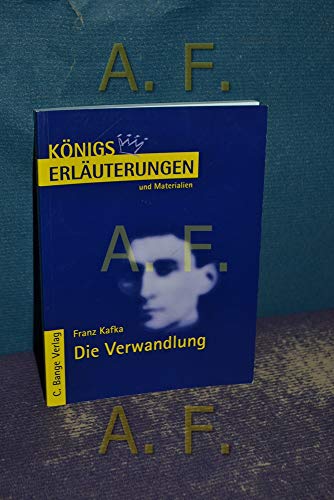 Beispielbild fr Knigs Erluterungen und Materialien, Bd.432, Die Verwandlung zum Verkauf von medimops