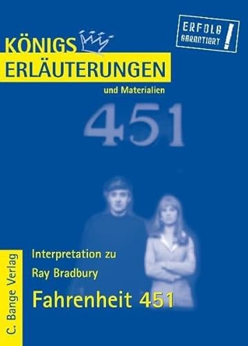 Königs Erläuterungen und Materialien, Bd.450, Fahrenheit 451 - Ray Bradbury