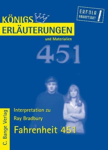 9783804418370: Fahrenheit 451 von Ray Bradbury. Textanalyse und Interpretation mit ausfhrlicher Inhaltsangabe