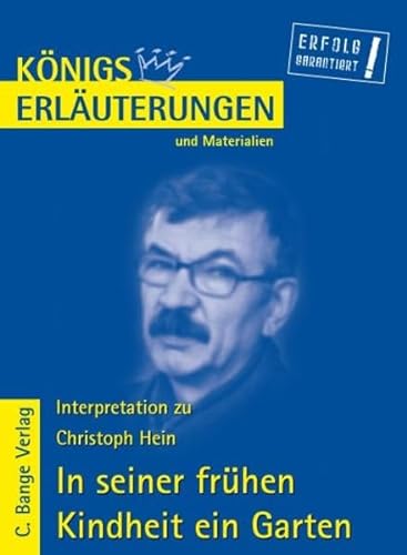 Stock image for Hein In Seiner Frhen Kindheit Ein Garten: Lektre- Und Interpretationshilfe for sale by Revaluation Books
