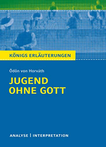 Beispielbild fr Jugend ohne Gott von dn von Horvth. Textanalyse und Interpretation zum Verkauf von GreatBookPrices