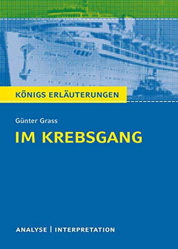 Stock image for Im Krebsgang von Gnter Grass. -Language: german for sale by GreatBookPrices