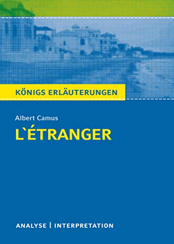 Stock image for L'tranger - Der Fremde von Albert Camus. Knigs Erluterungen. -Language: german for sale by GreatBookPrices