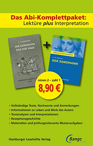 Das Abi-Komplettpaket. Lektüre plus Interpretation - Der Sandmann : Königs Erläuterung mit Hamburger Leseheft - E. T. A. Hoffmann