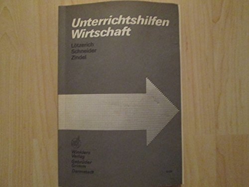 Stock image for Unterrichtshilfen Wirtschaft for sale by medimops