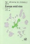 Kopier- und Folienvorlagen für den Politikunterricht 3. Europa wird eins. (Lernmaterialien) - Peter J. Schneider; Manfred Zindel; Klaus Salenbauch