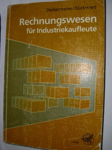 9783804564589: Rechnungswesen fr Industriekaufleute, EURO, Lehrbuch