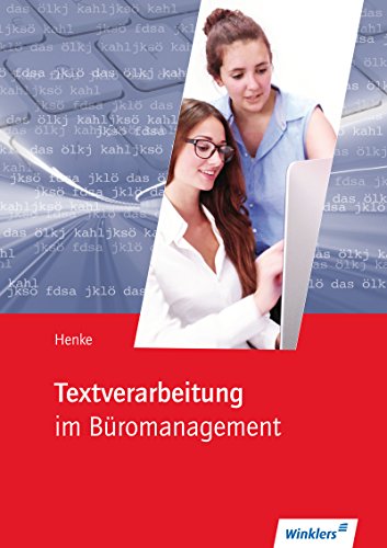 9783804572881: Textverarbeitung im Bromanagment. Schlerband