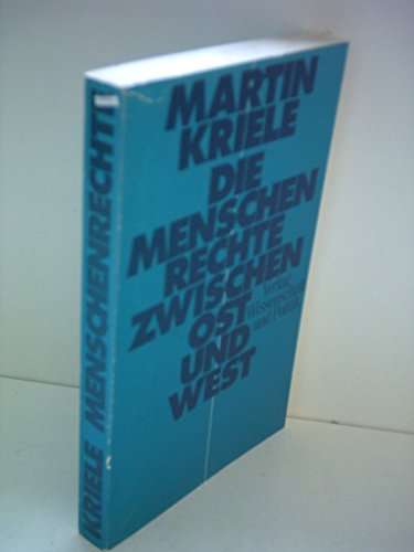 Stock image for Die Menschenrechte zwischen Ost und West. for sale by Bernhard Kiewel Rare Books