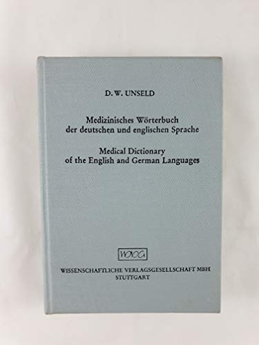 9783804705678: Medical dictionary of the English and German languages: 2 parts in 1 vol