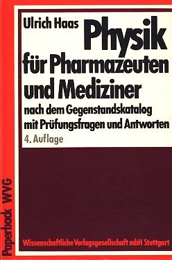 Beispielbild fr Physik fr Pharmazeuten und Mediziner nach dem Gegenstandskatalog. zum Verkauf von La Librera, Iberoamerikan. Buchhandlung