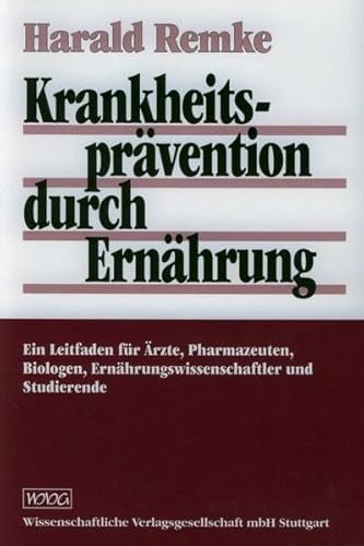 Beispielbild fr Krankheitsprvention durch Ernhrung zum Verkauf von medimops