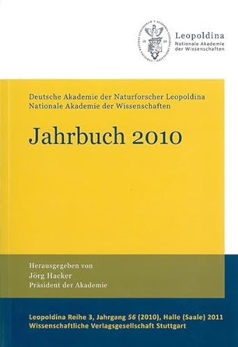 Jahrbuch 2010: Jahrgang 56 (9783804729452) by Unknown Author