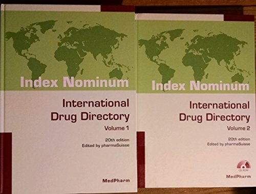 Index Nominum: International Drug Directory (9783804750531) by PharmaSuisse