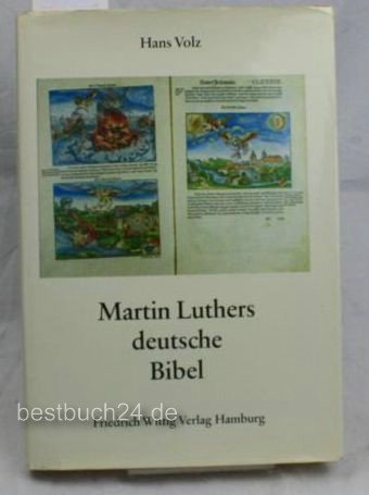 9783804841611: Martin Luther's German Bible: Creation and History of the Luther Bible