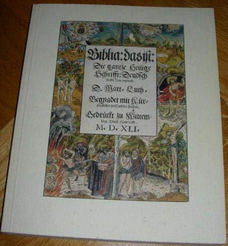 Biblia Deutsch. Luthers Bibelübersetzungen und ihre Tradition.