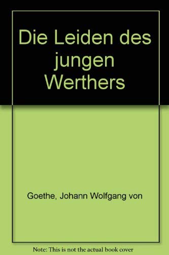 9783805202718: Die Leiden des jungen Werthers (German Edition)