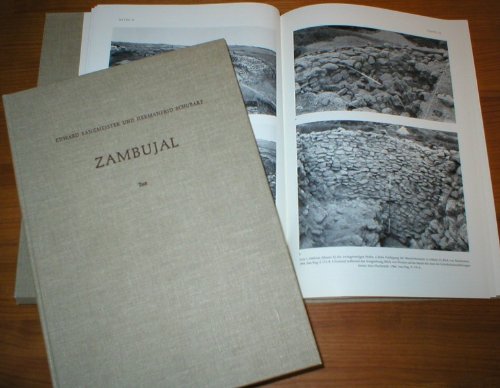 9783805300551: Zambujal, 3 Bde. in 4 Tl.-Bdn., Bd.1, Die Grabungen 1964 bis 1973, in 2 Tln.