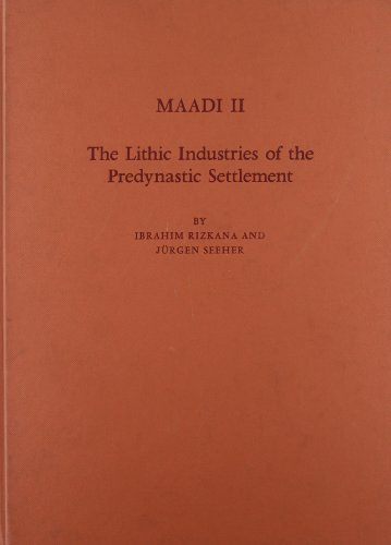 9783805309806: MAADI II The Lithic Industries of the Predynastic Settlement.