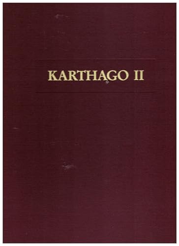 9783805316743: Die deutschen Ausgrabungen in Karthago: Karthago, Bd.2: Bd 2