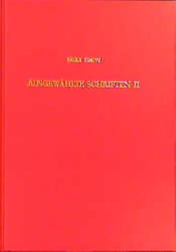 AusgewÃ¤hlte Schriften, 2 Bde., Bd.2, RÃ¶mische Kunst (9783805324045) by [???]