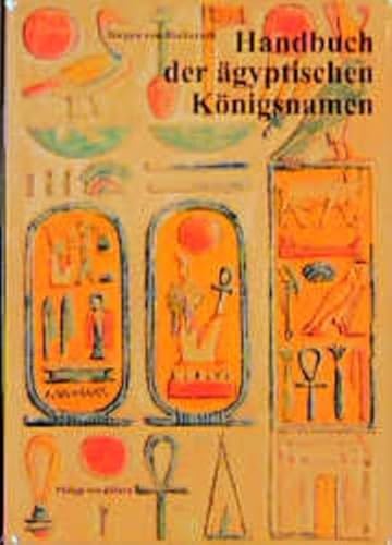 9783805325912: Handbuch Der Agyptischen Koningsnamen