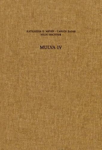 Beispielbild fr Mulva 4: Die Huser 1 und 6. La cermica de la Casa No. 6. Das Haus 2 . Madrider Beitrge 27. zum Verkauf von Wissenschaftliches Antiquariat Kln Dr. Sebastian Peters UG