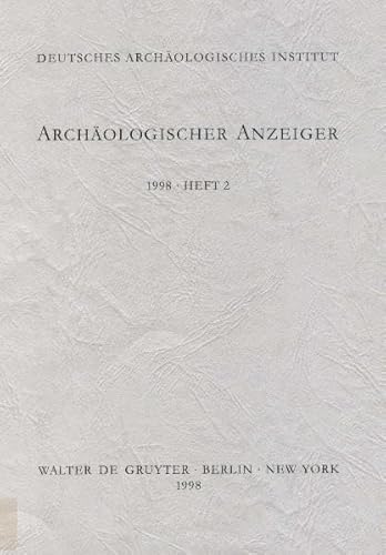 9783805330237: Archologischer Anzeiger 1998/2.