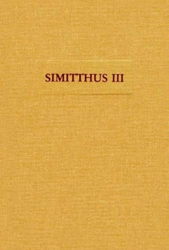 Beispielbild fr Simitthus III: Militrlager oder Marmorwerksttten. zum Verkauf von SKULIMA Wiss. Versandbuchhandlung