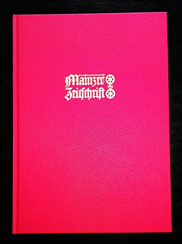 9783805335683: Mainzer Zeitschrift 2005