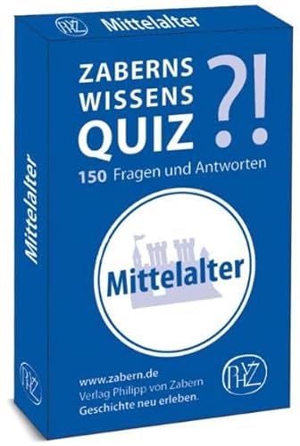 Beispielbild fr Zaberns Wissensquiz Mittelalter zum Verkauf von medimops