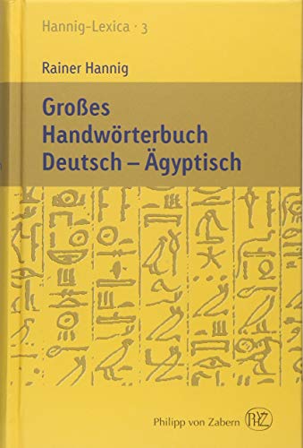 Stock image for Groes Handwrterbuch Deutsch - gyptisch -Language: german for sale by GreatBookPrices