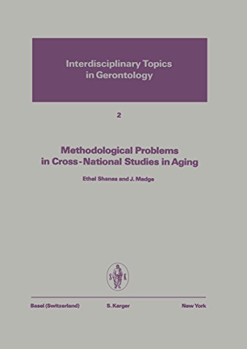 9783805505024: Methodological Problems in Crossnational Studies in Aging