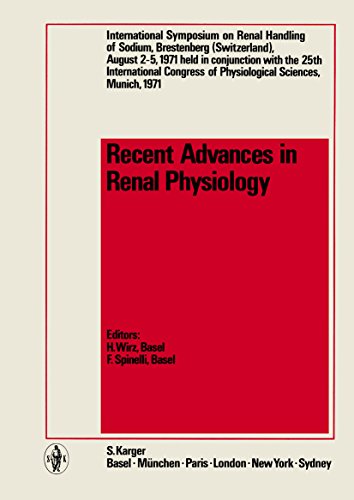 Stock image for Recent Advances in Renal Physiology. With 93 figures and 23 tables. (International Symposium on Renal Handling of Sodium, 1971) for sale by Zubal-Books, Since 1961