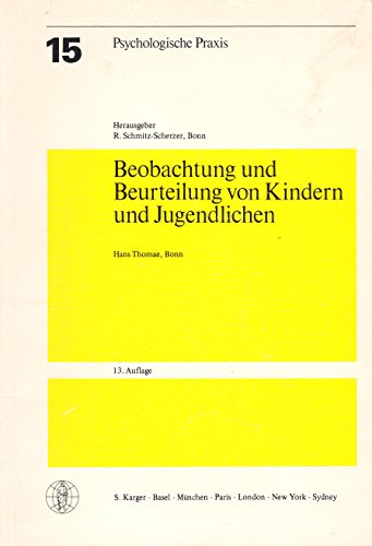 Stock image for Beobachtung und Beurteilung von Kindern und Jugendlichen, Bd 15 for sale by medimops