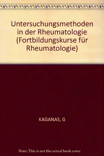9783805517065: Untersuchungsmethoden in Der Rheumatologie