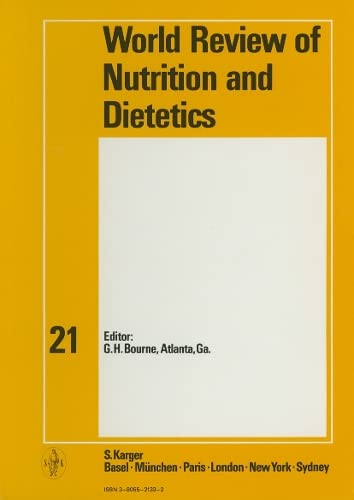 Imagen de archivo de World Review of Nutrition & Dietetics, Volume 21 a la venta por K & L KICKIN'  BOOKS