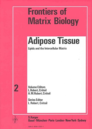 9783805522236: Adipose Tissue: Lipids and the Intercellular Matrix (Frontiers of Matrix Biology)