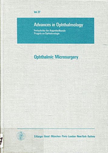 Ophthalmic Microsurgery (9783805527828) by S.S. Ratnam; Etc.