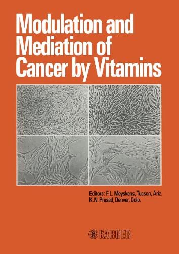 Beispielbild fr Modulation and Mediation of Cancer by Vitamins zum Verkauf von Wonder Book