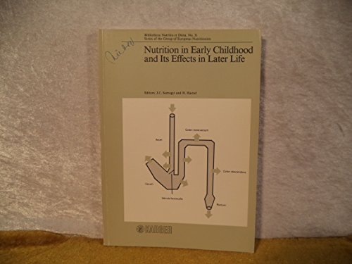 Stock image for Nutrition in Early Childhood and Its Effects in Later Life for sale by Webbooks, Wigtown