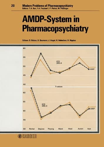 Stock image for The Amdp-System in Pharmacopsychiatry [Modern Problems of Pharmacopsychiatry, Volume 20] for sale by Tiber Books