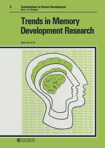 Trends in Memory Development Research [Contributions to Human Development ; 9]