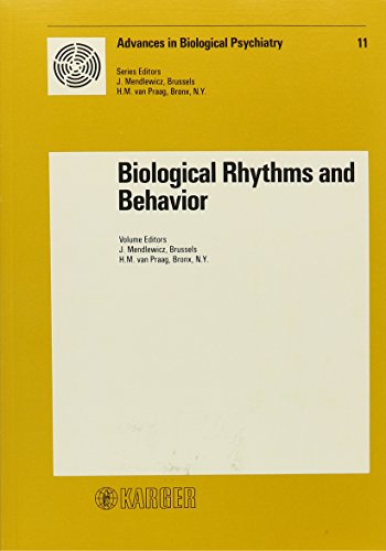 Beispielbild fr Biological Rhythms and Behavior zum Verkauf von Better World Books