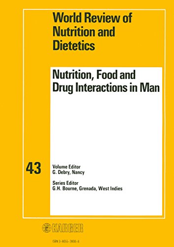 Stock image for Nutrition, Food, and Drug Interactions in Man: World Review of Nutrition and Dietetics volume 43 for sale by Plum Books