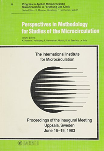 Stock image for Perspectives in Methodology for Studies of the Microcirculation for sale by Doss-Haus Books