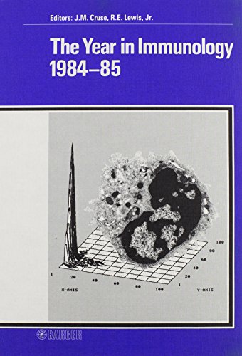 Stock image for The Year in Immunology 1984-85 (The Year in Immunology, Vol. 1) for sale by Bookmonger.Ltd