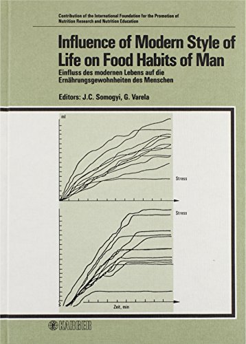 Beispielbild fr Influence of Modern Style of Life on Food Habits of Man. Einfluss des modernen Lebens auf die Ernhrungsgewohnheiten des Menschen zum Verkauf von HJP VERSANDBUCHHANDLUNG